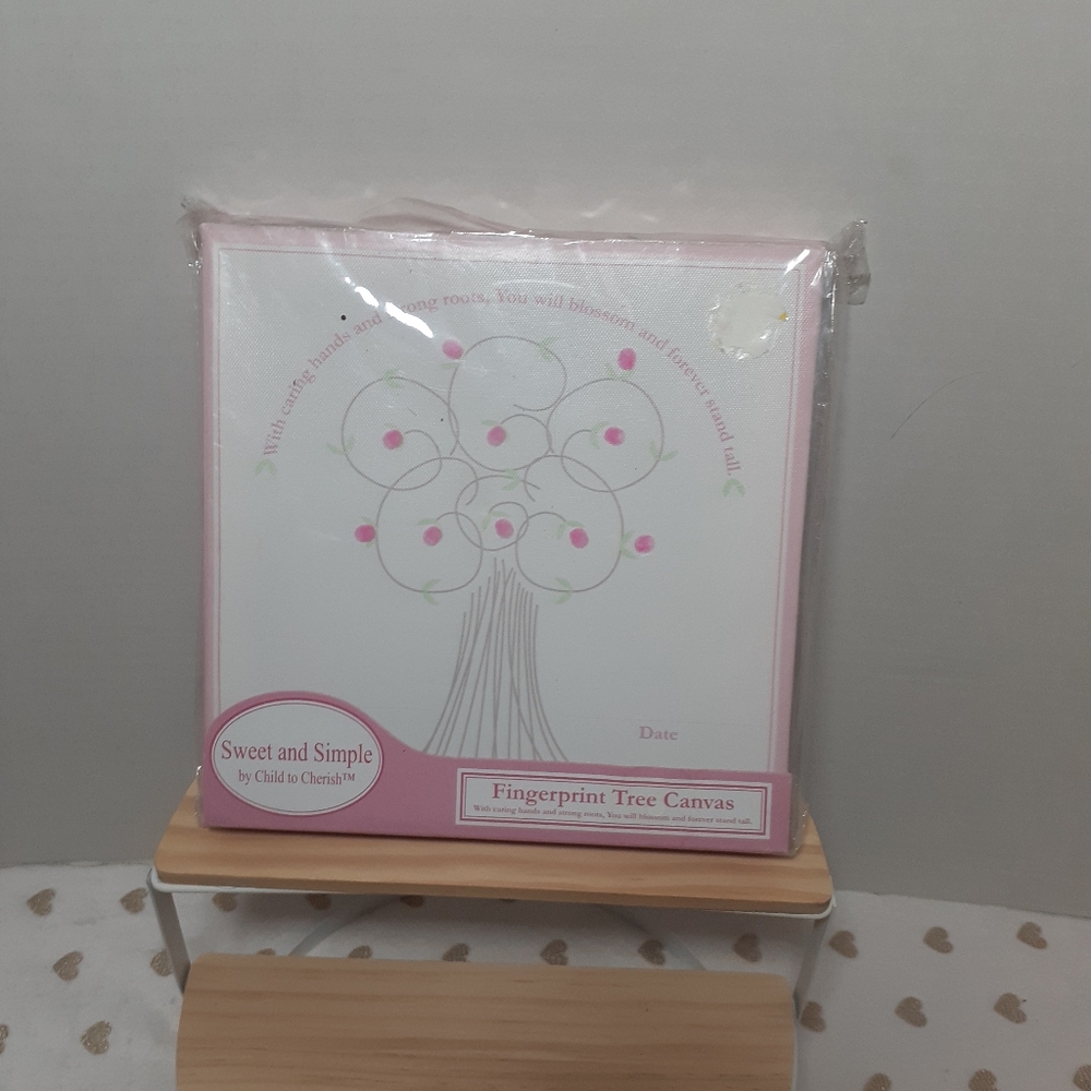 📚🎨 3/$15 *NIDP* Child to Cherish Fingerprint Tree Canvas